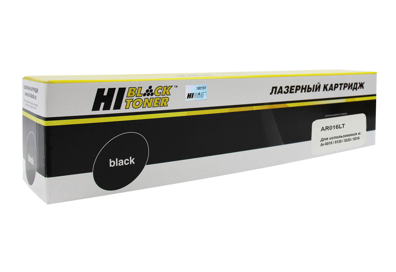 Тонер-картридж Hi-Black (HB-AR-016LT) для Sharp AR-5015/ 5120/ 5320/ 5316, чёрный (9000 стр.)