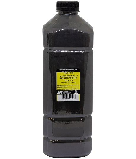 Тонер универсальный Hi-Black (TK-420) для Kyocera KM-2530/ FS-9100, Тип 3.0, чёрный (900 гр.)