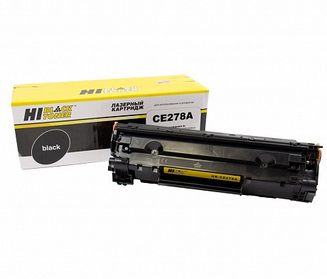 Картридж лазерный Hi-Black (HB-CE278A) для HP LJ Pro P1566/ P1606dn/ M1536dnf, чёрный (2100 стр.)