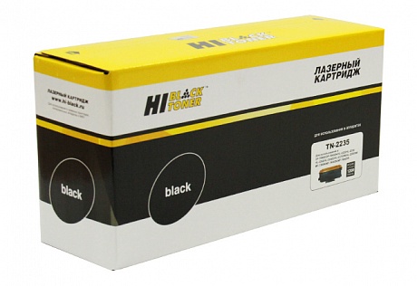 Тонер-картридж Hi-Black (HB-TN-2235) для Brother HL-2240R/ 2250/ 2270/ MFC-7360, чёрный (1200 стр.)