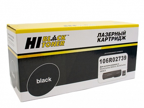 Тонер-картридж Hi-Black (HB-106R02739) для Xerox WorkCentre 3655X, чёрный (14400 стр.)