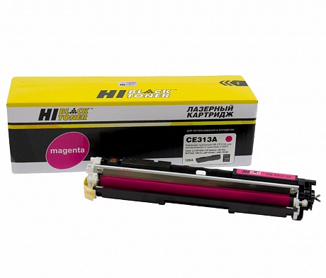 Тонер-картридж Hi-Black (HB-CE313A) для HP CLJ CP1025/ 1025nw/ Pro M175, пурпурный (1000 стр.)